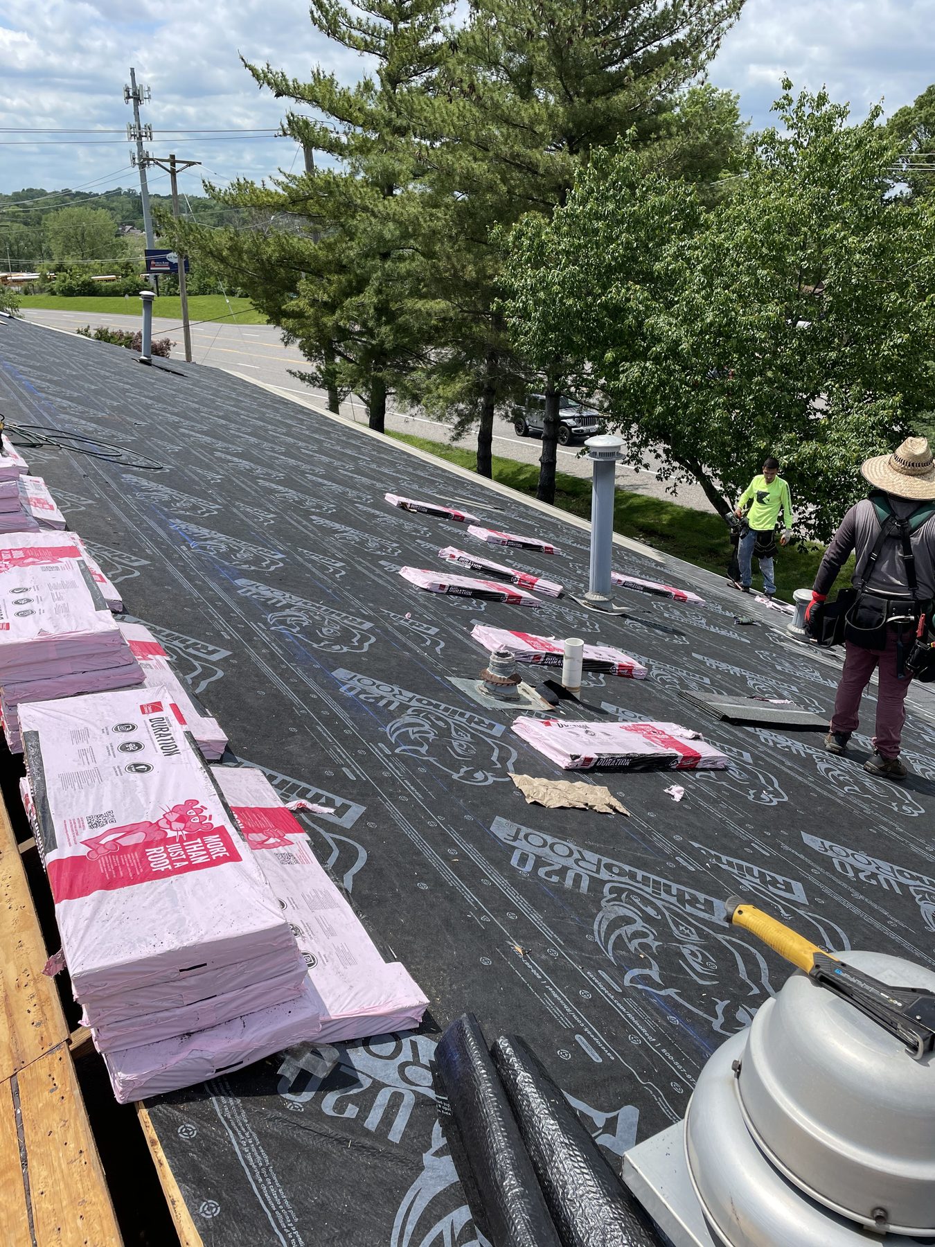 Roof installation